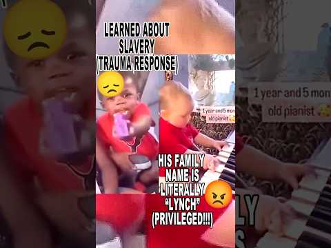 It's all because of slavery..
