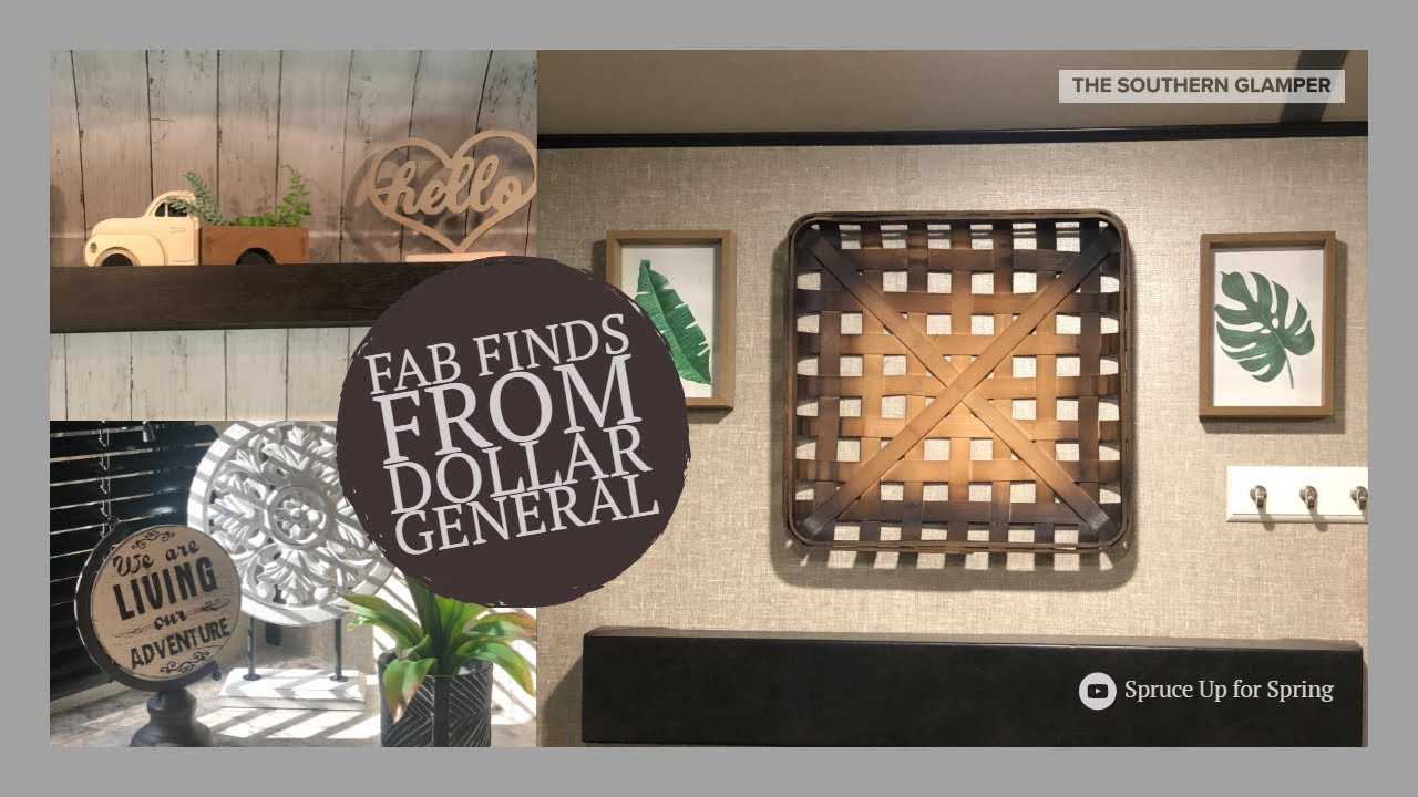 Fab Finds from Dollar General Camper Decor Galore YouTube