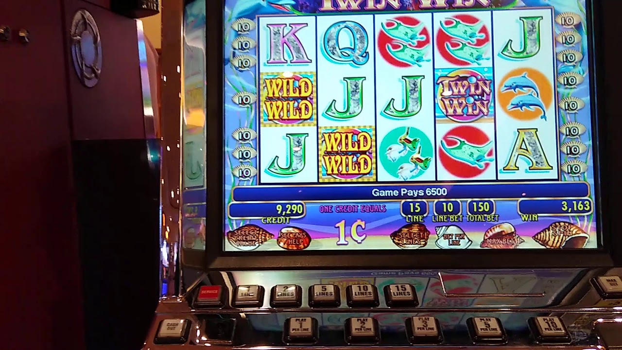 LoneWulfRick 460 ORIGINAL TWIN WIN SLOT MACHINE NICE SESSION