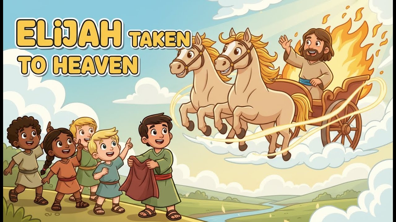 Elijah Taken to Heaven