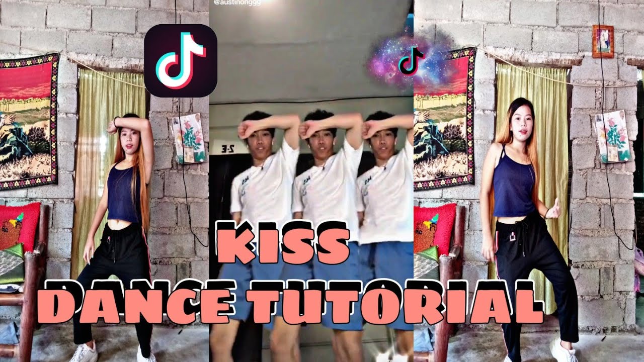 KISS TIKTOK DANCE TUTORIAL (MIRRORED) YouTube
