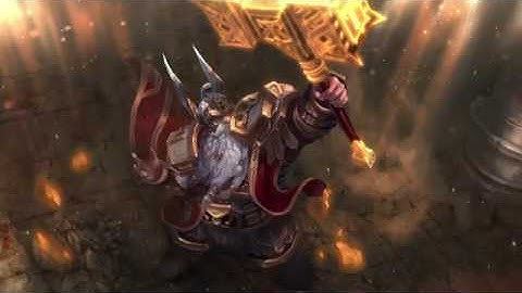 Divine Anvil - Animated Loading Screen - Timelapse Video