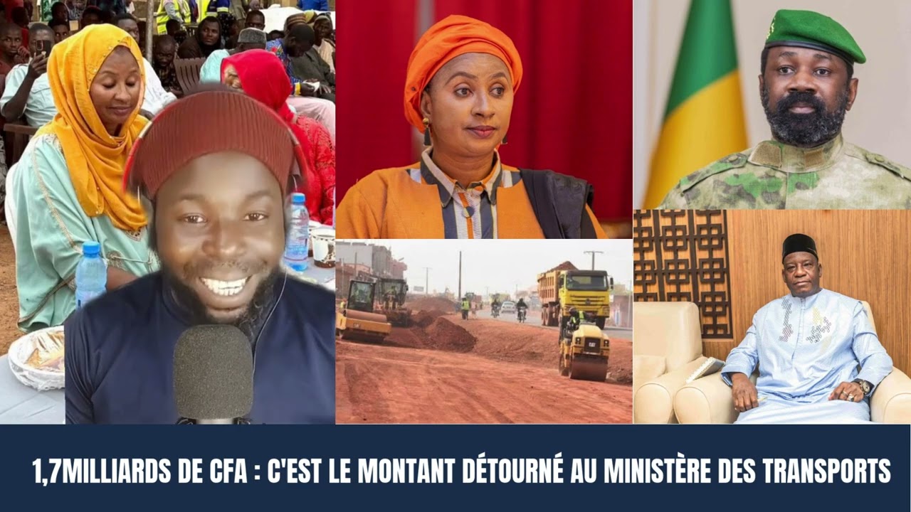  1,7 MILLIARDS DE FCFA: C'EST LE MONTANT DÉTOURNÉ AU MINISTÈRE DES TRANSPORTS AU MALI