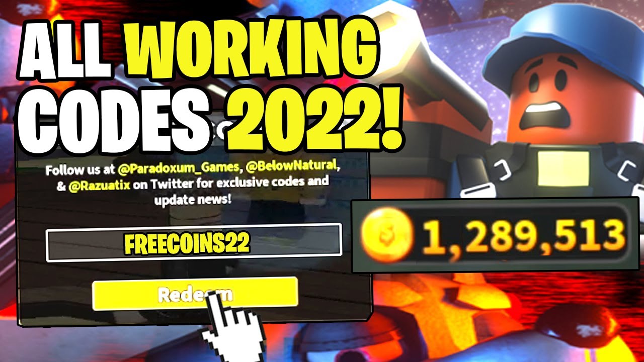 NEW* ALL WORKING CODES FOR TOWER DEFENSE SIMULATOR 2022! ROBLOX TDS CODES!  