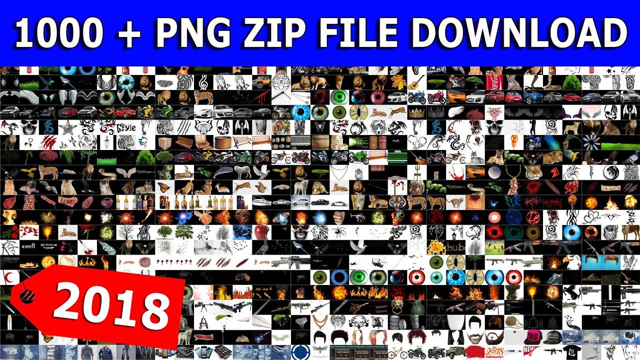 ( Part 3 ) New 2018 Png Zip File || All New Png || 1000 Png Zip File ...