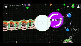 *CRAZY* DUO TAKEOVER + DESTROYING TEAMS (AGAR.IO MOBILE)