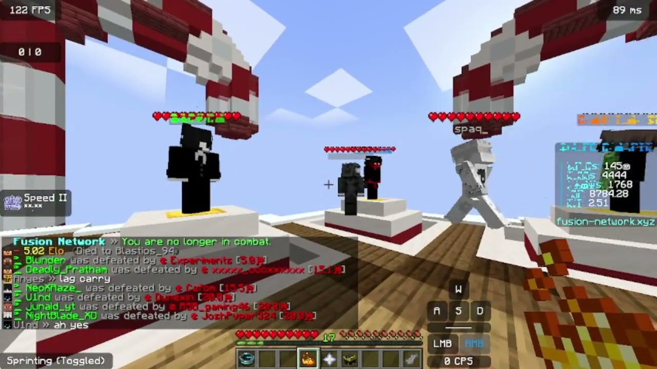 FULL PVP ON FUSION NETWORK || ARSHGAMING