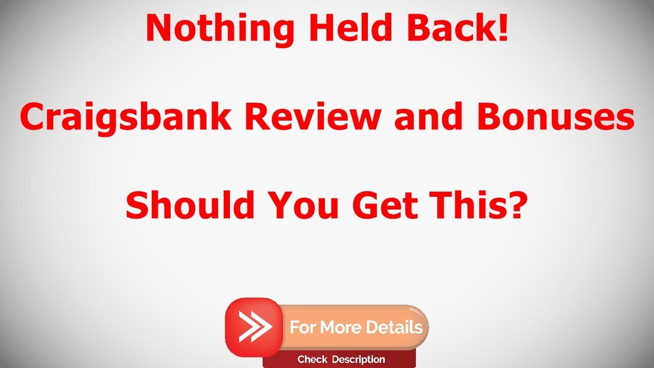 Craigsbank Review Make Money Online Biz Op Youtube - craigsbank review make money online biz op