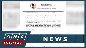 PH Commission on Audit flags P330-M 