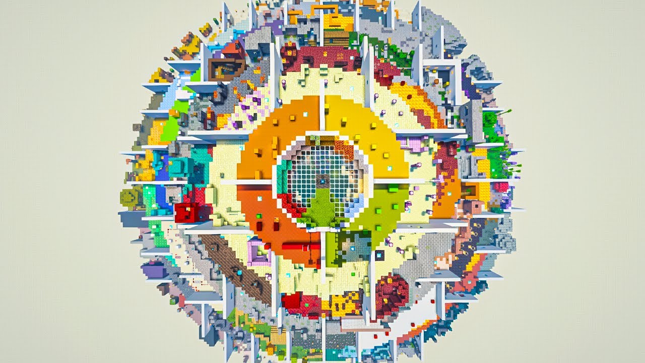 Minecraft Pyramid Temple Parkour