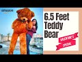 6.5 Feet Teddy Bear Unboxing | Valentine Giant Teddy Unboxing | Best Birthday Gift For Girlfriend