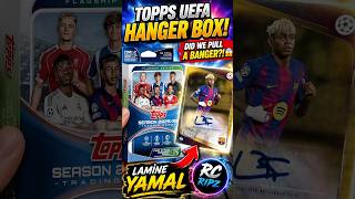 UEFA HANGER BOX OPENING… THIS PULL WENT CRAZY 🤯⚽️🔥
