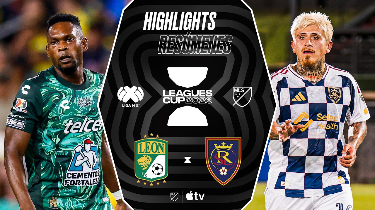 Club León vs. Real Salt Lake | Leagues Cup | Full Match Highlights