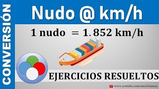Crucero velocidad kts de
