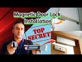 Magnetic Lock Installation How To Install Electro Magnetic Door Lock Mag Locks 