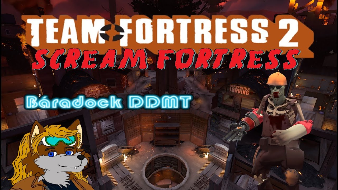 Team Fortress 2 Gameplay (Scream Fortress): Combat Engineer - Map: Bonesaw