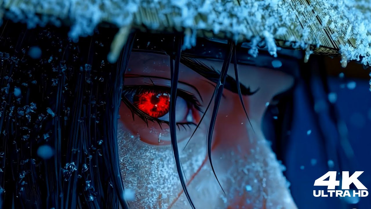Itachi's RED EYE Live Wallpaper Will CHANGE Your Aesthetic FOREVER | 4K