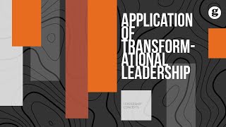Application of Transformational Leadership screenshot 3