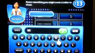 Family Feud 2010 Wii Run Game 6 Part 1