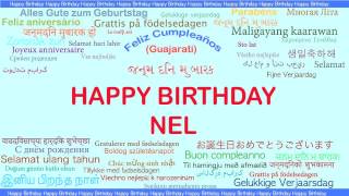 Nel   Languages Idiomas - Happy Birthday