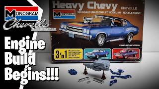Heavy Chevy Chevelle Build! Engine Assembly & Seam Cleanup (Episode 2)