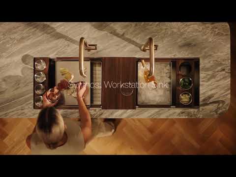 Redefine Kitchen Prep and Hosting with Synthos Workstation Sink from KOHLER