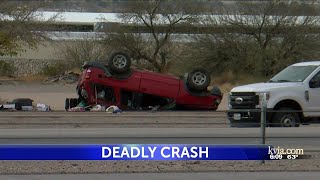 Deadly rollover crash forced closure of Gateway East, I-10 for several hours