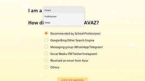 How to Sign up on Avaz app