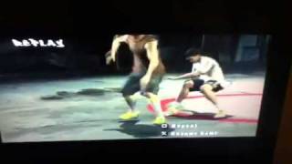 Fifa Street 2 - Awesome HEAD trick " Over the rainbow"- Ps2 screenshot 4