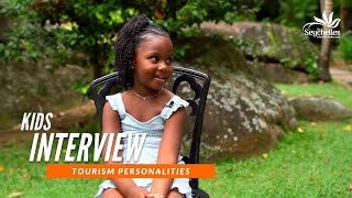 Celebrity Heloise Interviews Ruth | Kids Interview Tourism Personalities | The Seychelles Islands Profile