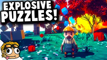 SOLVING PUZZLES WITH EXPLOSIVES! | CeFore Alpha Gameplay