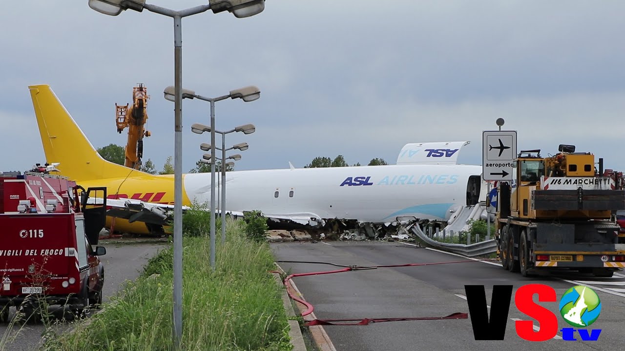 Aereo esce di pista ad Orio al Serio, le dichiarazioni del sindaco