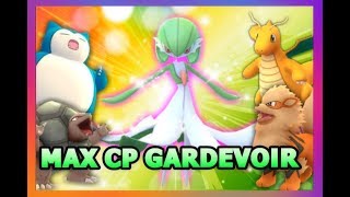 THE POWER OF MAX CP GARDEVOIR IN POKEMON GO | SHOULD YOU POWER UP GEN 3 GARDEVOIR?