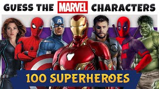 Guess the MARVEL Super Hero in 5 seconds | 100 MARVEL Heroes #marvelstudios #marvelquiz #qtpkids screenshot 4