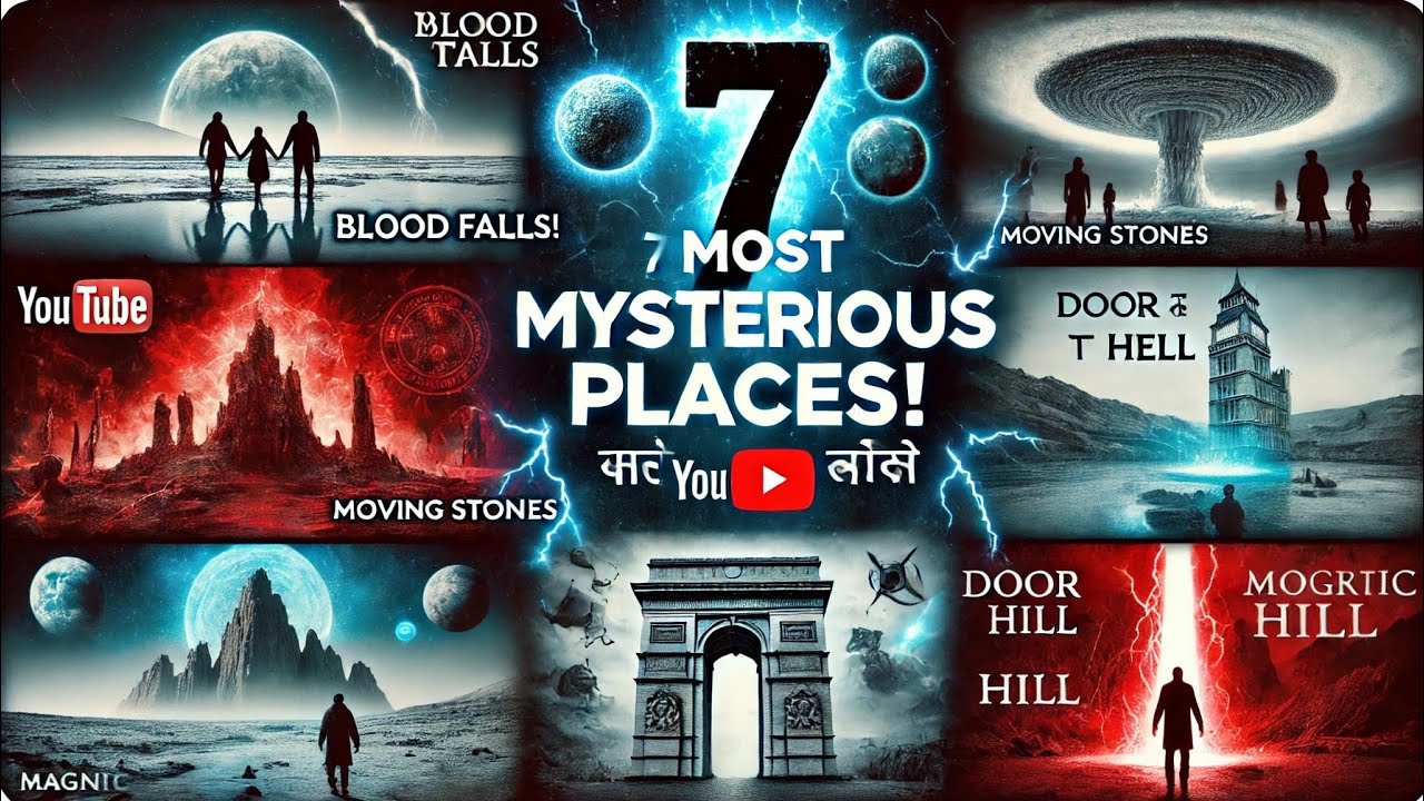 7 Most Mysterious Places on Earth! 🌍🔍