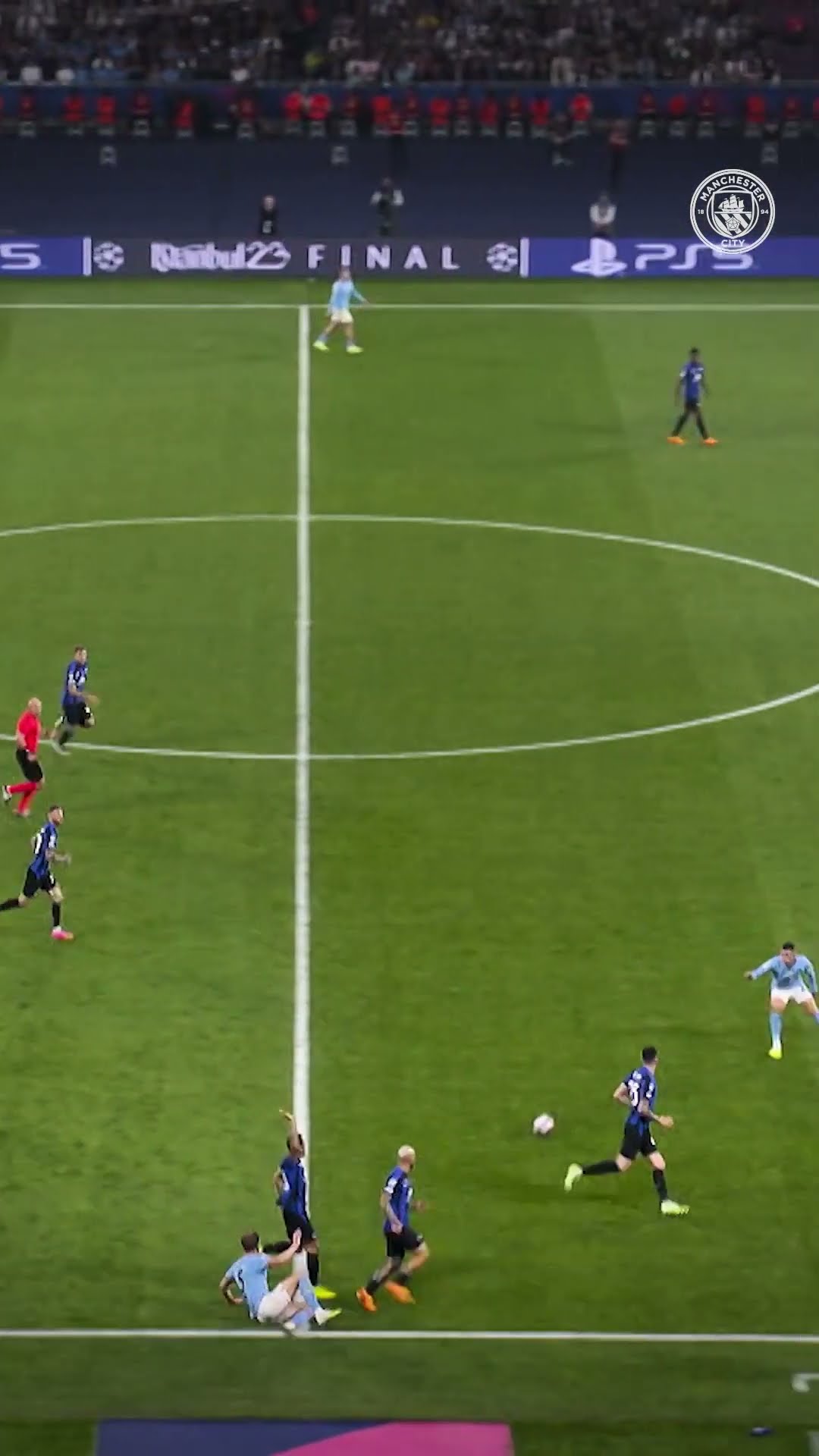 STONES in the Champions League FINAL ?? #mancity #football #shorts #shortsvideo #shortsfeed #skills