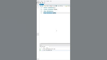 Delete a Database in MySQL ⚠️ Use Carefully! | My sql