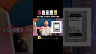 How to choose Right Hard disk ? #wdhdd #shorts #hdd