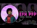How to make EFX PFP logo | Tutorial and free drive link | JS Editz