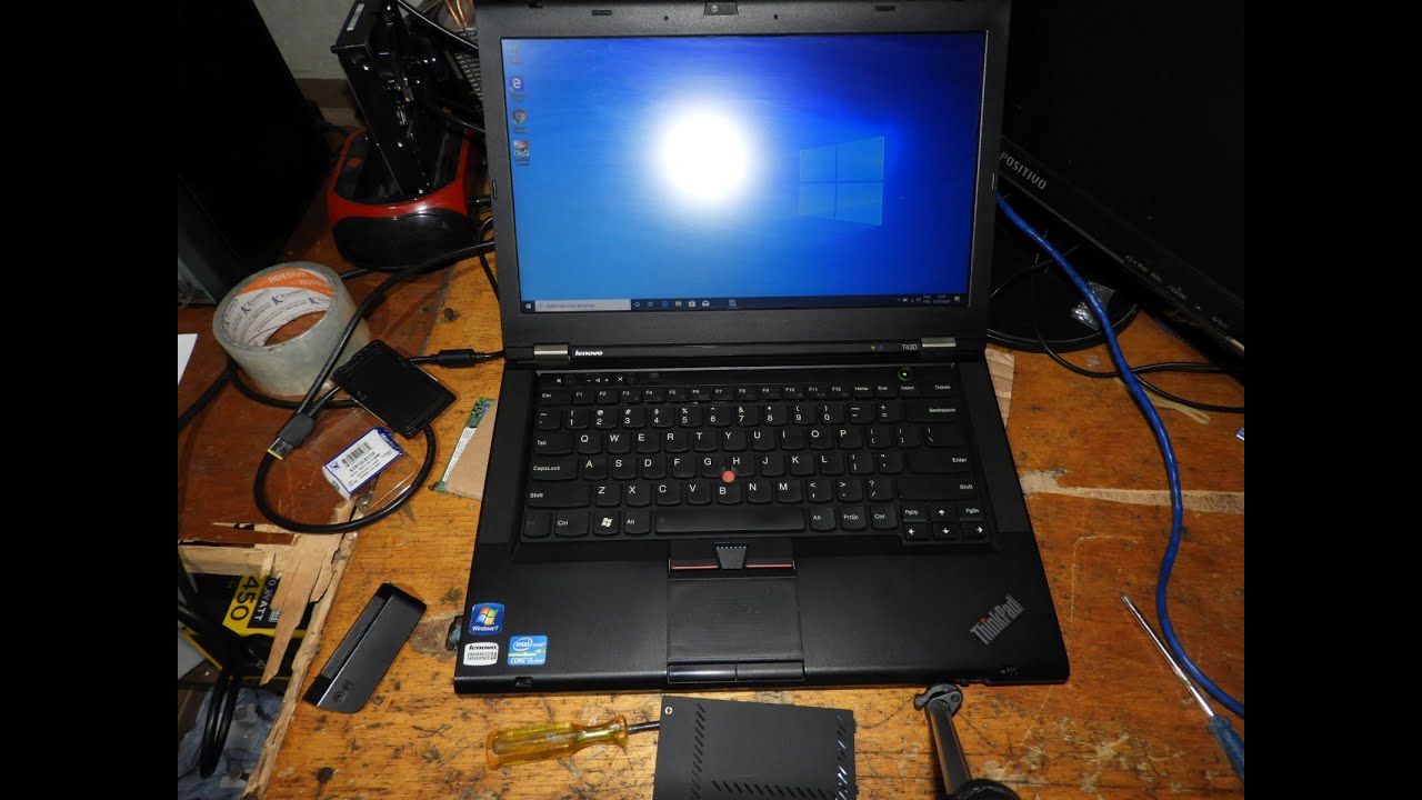 Dica - LENOVO TRINKPAD T430 - Instalando MSATA 256gb - Upgrade HD