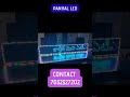 Multi Color Scrolling Board #ledboard #leddisplay #shorts