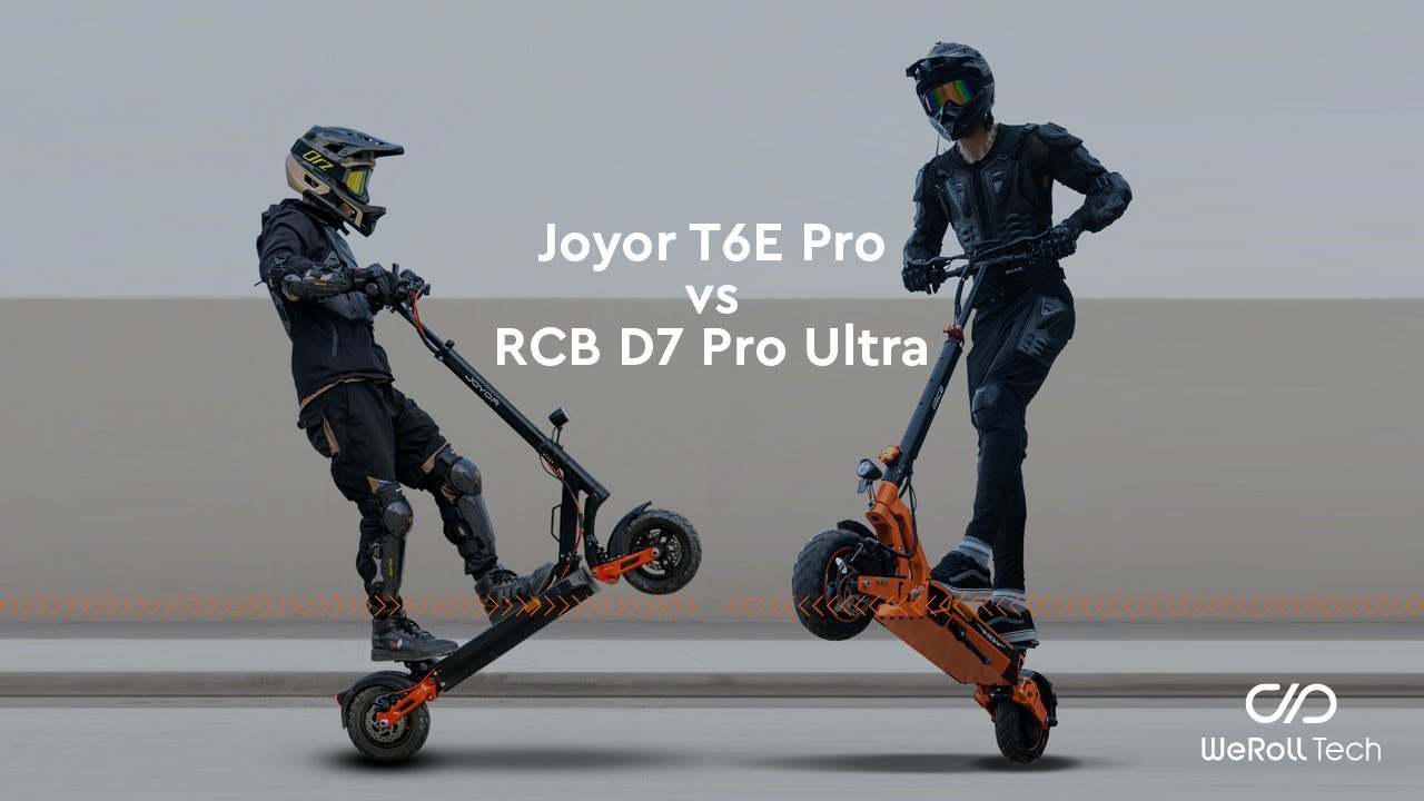 Offroad E-Scooter Vergleich: Joyor T6E Pro vs RCB D7 Pro Ultra
