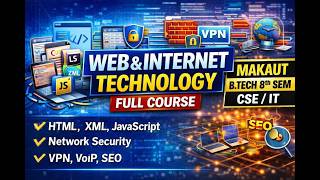 Web &amp; Internet Technology Full Overview | MAKAUT CSE/IT 8th Sem | Complete Syllabus Explained