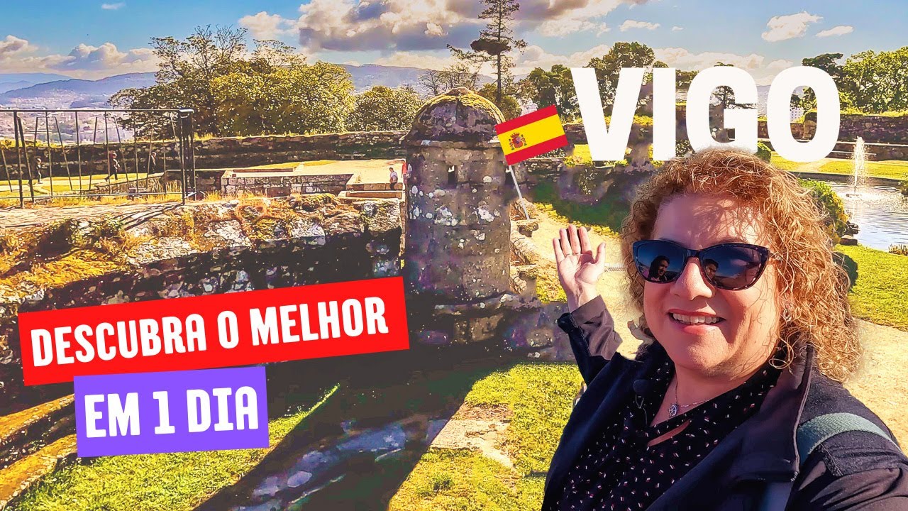 O MELHOR de VIGO Espanha em UM DIA 🇪🇸