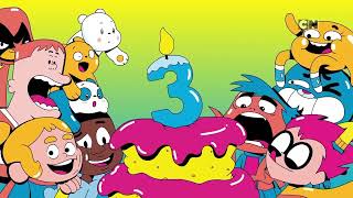 Cartoon Network Poland - 3 Days Left Until Cns Birthday - Bumper
