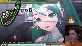 Jerma Streams with Chat - Hatsune Miku: Project DIVA Mega Mix+ screenshot 2
