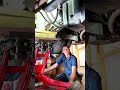 Bus transmission install #mechanic #transmission