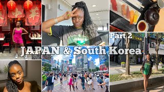 JAPAN & SOUTH KOREA: Travel Vlog Part 2; Exploring Shibuya TOKYO & Soo Much More