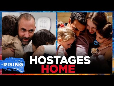 Living Israeli Hostages FREED; JD Vance, Stephanopoulos CLASH | RISING