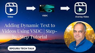 Adding Dynamic Text to Videos Using VSDC | Step-by-Step Tutorial
